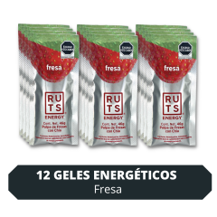 Fresa Chia Energy Gel (Caja con 12 Geles)